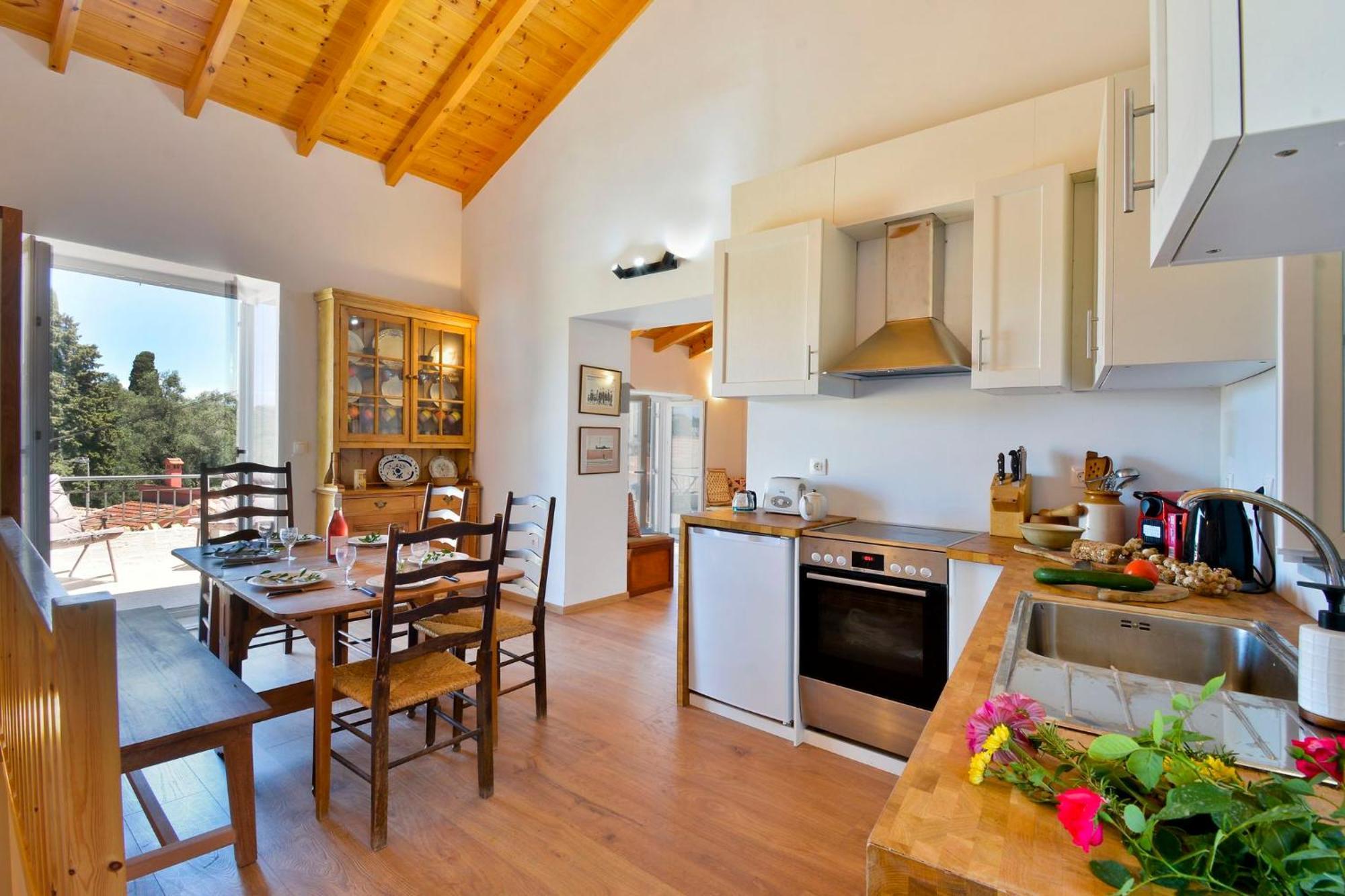 Villa Papaspiros Kouramádes エクステリア 写真